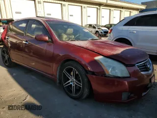 2008 Nissan Maxima 3.5 SE with VIN 1N4BA41E58C810697, listed as a Copart auction lot 45346555 with 0 mi miles and Non Repairable. Bid and sale history available at carsss.com. Image 4.
