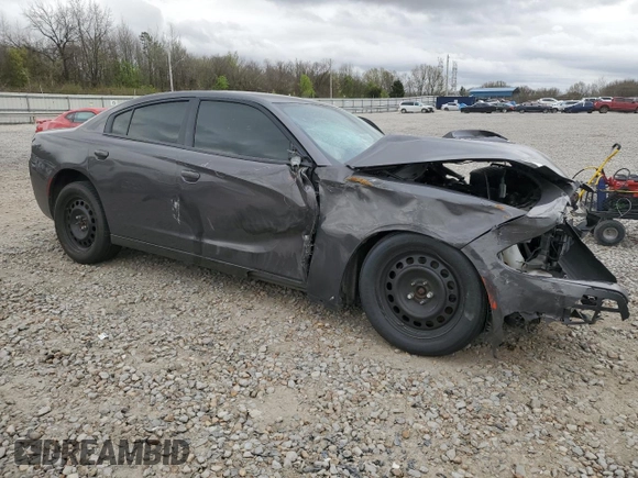 2018 Dodge Charger Police with VIN 2C3CDXKT0JH304027, listed as a Copart auction lot 49844665 with 85,074 mi miles and Salvage Title. Bid and sale history available at carsss.com. Image 4.