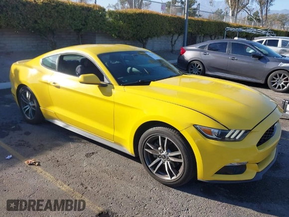 2016 Ford Mustang EcoBoost with VIN 1FA6P8TH4G5246493, listed as a IAAI auction lot 41721574 with 48,009 mi miles and . Bid and sale history available at carsss.com. Image 1.