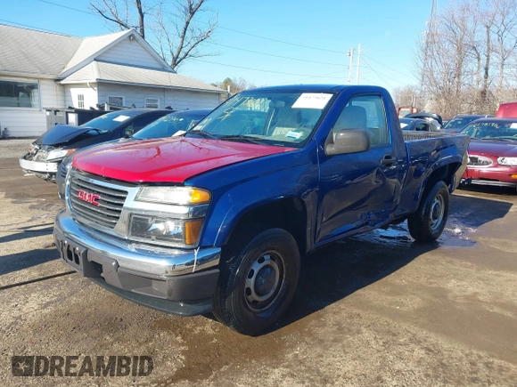2006 GMC Canyon SL Z85 with VIN 1GTDT146468296017, listed as a IAAI auction lot 41473621 with 155,870 mi miles. Bid and sale history available at carsss.com. Image 2.