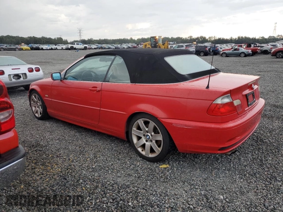 2002 BMW 3 Series 325Ci with VIN WBABS33482PG88200, listed as a Copart auction lot 73882984 with Not Provided miles and Salvage Title. Bid and sale history available at DreamBid. Image 2.