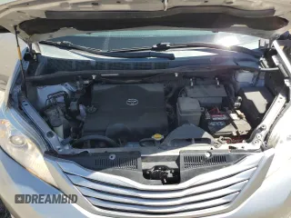 2012 Toyota Sienna with VIN 5TDZK3DC8CS246285, listed as a Copart auction lot 61676185 with 114,700 mi miles and Salvage title. Bid and sale history available at DreamBid. Image 12.