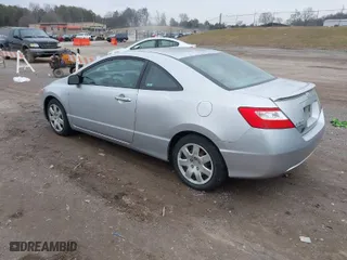 2007 Honda Civic Cpe LX with VIN 2HGFG12607H515620, listed as a IAAI auction lot 41510065 with 155,055 mi miles. Bid and sale history available at carsss.com. Image 3.