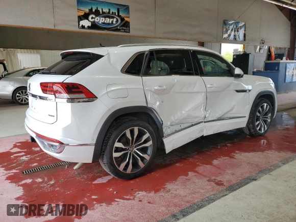 2023 Volkswagen Atlas SEL Premium R-Line с VIN 1V2FE2CA7PC203504, выставлен на аукционе Copart как лот 57632605 с пробегом 47 875 миль миль и Списание • Salvage title. История ставок и продаж доступна на DreamBid. Изображение 3.