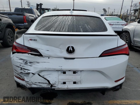 2024 Acura Integra w/A-Spec Package with VIN 19UDE4H39RA016294, listed as a Copart auction lot 67070645 with 16,522 mi miles and Salvage title. Bid and sale history available at DreamBid. Image 6.