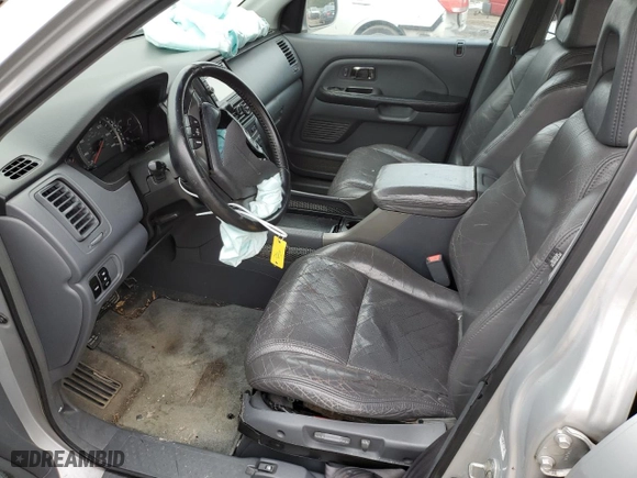 2004 Honda Pilot EX with VIN 2HKYF18564H609898, listed as a Copart auction lot 51265105 with 205,637 mi miles and Salvage Title. Bid and sale history available at carsss.com. Image 7.