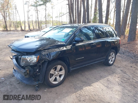 2017 Jeep Compass High Altitude with VIN 1C4NJDEB8HD191739, listed as a IAAI auction lot 41877174 with 142,327 mi miles. Bid and sale history available at carsss.com. Image 2.