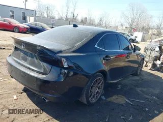 2014 Lexus IS with VIN JTHBF1D24E5040227, listed as a IAAI auction lot 41777593 with 160,991 mi miles. Bid and sale history available at carsss.com. Image 4.