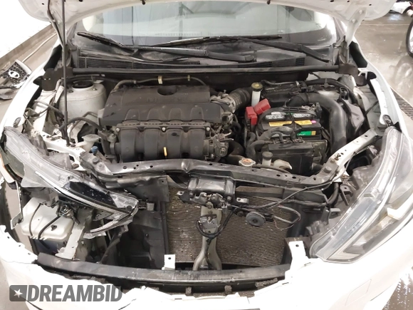 2017 Nissan Sentra SV with VIN 3N1AB7APXHY372520, listed as a IAAI auction lot 42051927 with 95,690 mi miles. Bid and sale history available at carsss.com. Image 10.