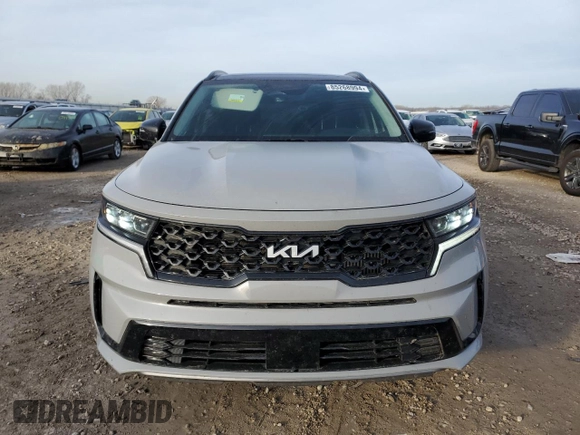 2023 Kia Sorento X-Line SX Prestige with VIN 5XYRKDLF1PG229431, listed as a Copart auction lot 85268994 with 36,577 mi miles and Salvage Title. Bid and sale history available at DreamBid. Image 5.