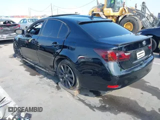 2013 Lexus GS 350 with VIN JTHBE1BL6D5028190, listed as a IAAI auction lot 42152833 with Not Provided miles. Bid and sale history available at carsss.com. Image 3.