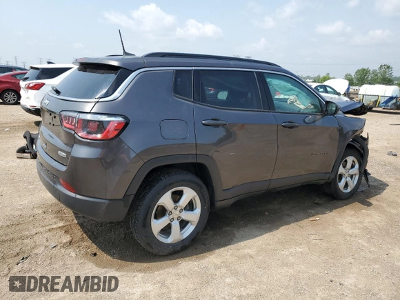 2018 Jeep Compass Altitude с VIN 3C4NJDBB5JT114847, выставлен на аукционе Copart как лот 59864675 с пробегом 123 036 миль миль и Списание • Salvage title. История ставок и продаж доступна на DreamBid. Изображение 3.