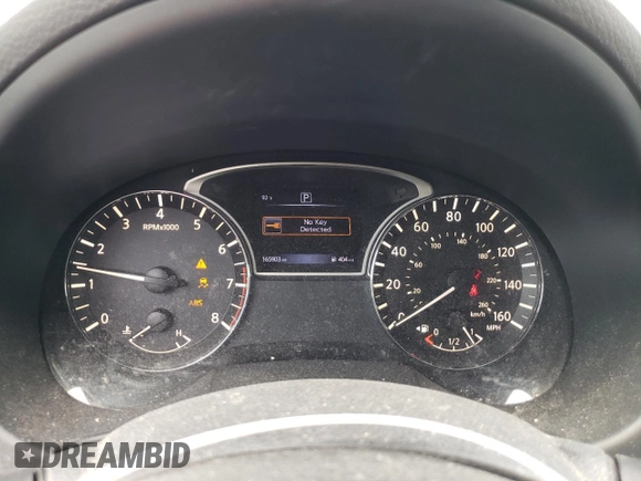 2016 Nissan Altima SR with VIN 1N4AL3AP0GC257442, listed as a Copart auction lot 54542295 with 165,903 mi miles and Salvage Title. Bid and sale history available at carsss.com. Image 9.
