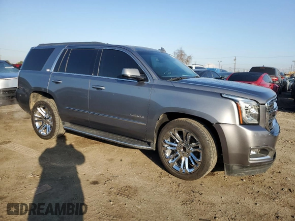 2018 GMC Yukon SLT with VIN 1GKS1BKC9JR338958, listed as a Copart auction lot 43252885 with 80,647 mi miles and Salvage Title. Bid and sale history available at carsss.com. Image 4.