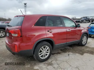 2015 Kia Sorento LX with VIN 5XYKT3A61FG567129, listed as a Copart auction lot 47701375 with 195,130 mi miles and Clean Title. Bid and sale history available at carsss.com. Image 3.
