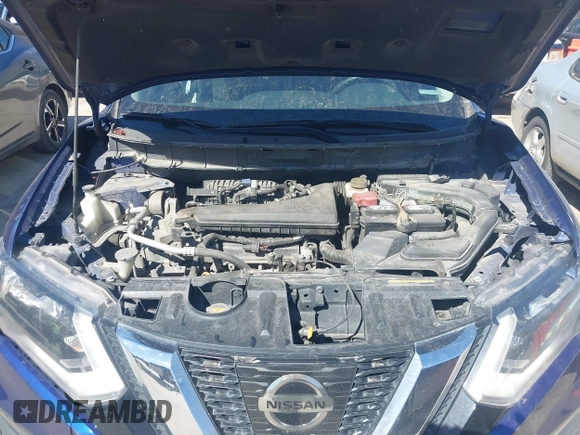 2017 Nissan Rogue SV with VIN KNMAT2MT2HP580785, listed as a IAAI auction lot 41811204 with 134,987 mi miles. Bid and sale history available at carsss.com. Image 10.