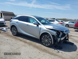2024 Lexus RX 350 z VIN 2T2BAMCA6RC051132, wystawiony jako IAAI lot #42041155 z przebiegiem 10 987 mil mil oraz . Historia ofert i sprzedaży dostępna na DreamBid. Obrazek 1.