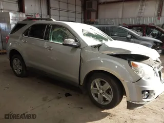 2015 Chevrolet Equinox LTZ with VIN 2GNFLDE33F6426946, listed as a IAAI auction lot 41354337 with 53,811 mi miles. Bid and sale history available at carsss.com. Image 1.