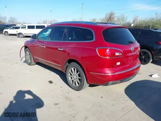 2013 Buick Enclave Leather with VIN 5GAKVCKDXDJ105500, listed as a IAAI auction lot 42048626 with 132,828 mi miles. Bid and sale history available at carsss.com. Image 3.
