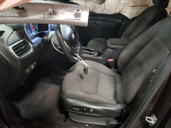 2020 Chevrolet Equinox LT with VIN 2GNAXKEV1L6165493, listed as a Copart auction lot 78662484 with 112,174 mi miles and Salvage Title. Bid and sale history available at carsss.com. Image 7.
