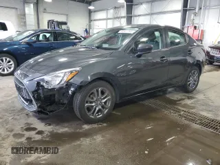 2019 Toyota Yaris Sedan L with VIN 3MYDLBYV4KY526632, listed as a Copart auction lot 50507785 with 33,915 mi miles and Salvage Title. Bid and sale history available at carsss.com. Image 1.