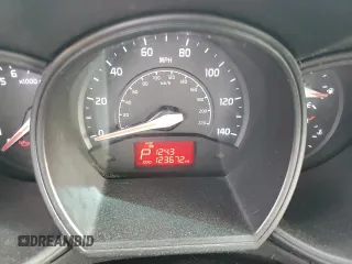 2014 Kia Rio LX with VIN KNADM4A36E6370196, listed as a Copart auction lot 52152155 with 123,672 mi miles and Salvage Title. Bid and sale history available at DreamBid. Image 9.