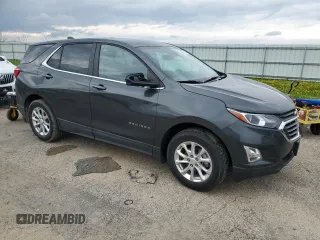 2021 Chevrolet Equinox LT with VIN 2GNAXUEV8M6143410, listed as a Copart auction lot 55560745 with 36,007 mi miles and Salvage Title. Bid and sale history available at DreamBid. Image 4.