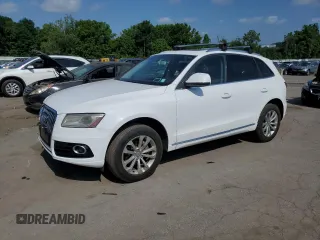 2013 Audi Q5 Premium Plus with VIN WA1LFAFP8DA046417, listed as a Copart auction lot 65513545 with 96,692 mi miles and Salvage title. Bid and sale history available at DreamBid. Image 1.