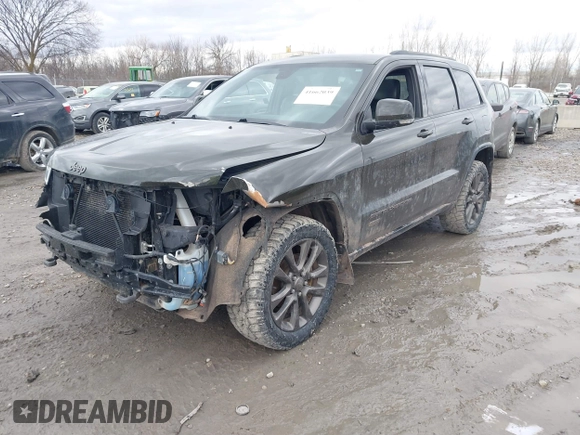 2016 Jeep Grand Cherokee Limited z VIN 1C4RJFBG5GC406494, wystawiony jako IAAI lot #41662039 z przebiegiem 139 944 mil mil oraz . Historia ofert i sprzedaży dostępna na DreamBid. Obrazek 17.