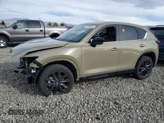 2024 Mazda CX-5 2.5 Carbon Turbo with VIN JM3KFBAY4R0428374, listed as a Copart auction lot 43569565 with 14,970 mi miles and Salvage Title. Bid and sale history available at carsss.com. Image 1.
