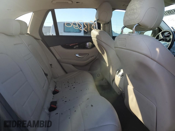 2019 Mercedes-Benz GLC with VIN WDC0G4KB1KV143248, listed as a Copart auction lot 45199195 with 52,639 mi miles and Salvage Title. Bid and sale history available at carsss.com. Image 10.