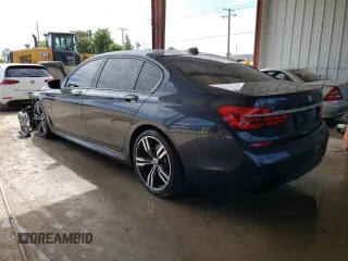 2016 BMW 7 Series 740i with VIN WBA7E2C53GG548284, listed as a Copart auction lot 67118363 with 92,153 mi miles. Bid and sale history available at carsss.com. Image 2.