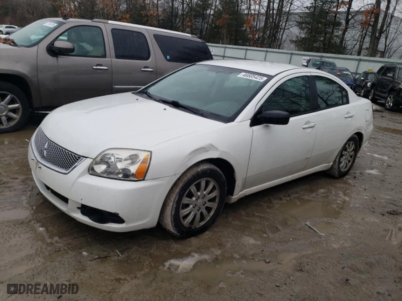 2012 Mitsubishi Galant FE with VIN 4A32B2FF9CE024912, listed as a Copart auction lot 46805425 with 163,465 mi miles and Clean Title. Bid and sale history available at carsss.com. Image 1.