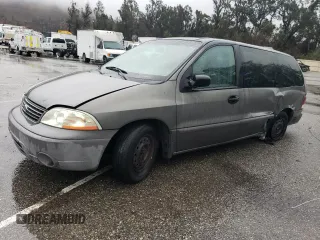 2001 Ford Windstar LX with VIN 2FMZA50421BB95048, listed as a Copart auction lot 45223795 with 208,984 mi miles and Salvage Title. Bid and sale history available at carsss.com. Image 1.