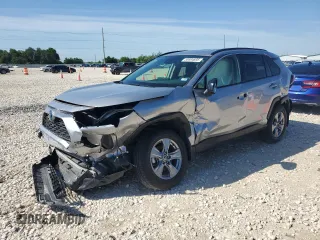 2023 Toyota RAV4 Hybrid LE with VIN JTMLWRFV0PD207803, listed as a Copart auction lot 55694695 with 13,198 mi miles and Salvage title. Bid and sale history available at DreamBid. Image 1.