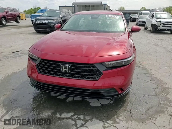 2023 Honda Accord EX-L with VIN 1HGCY2F62PA052510, listed as a Copart auction lot 53466345 with 21,079 mi miles and Salvage title. Bid and sale history available at DreamBid. Image 14.
