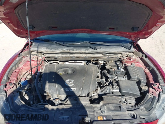 2015 Mazda Mazda6 i Sport with VIN JM1GJ1U50F1207904, listed as a IAAI auction lot 41627113 with 210,376 mi miles. Bid and sale history available at carsss.com. Image 10.