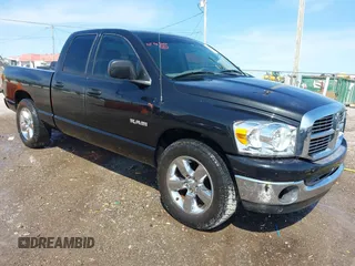 2008 Dodge Ram 1500 SLT with VIN 1D7HA18N48S632186, listed as a IAAI auction lot 41865370 with 225,963 mi miles. Bid and sale history available at carsss.com. Image 1.