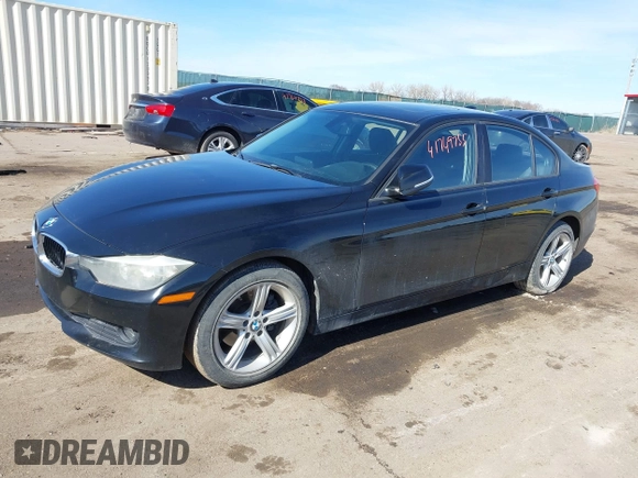 2015 BMW 3 Series 320i with VIN WBA3B1C58F5A05933, listed as a IAAI auction lot 41749755 with Not Provided miles. Bid and sale history available at carsss.com. Image 2.