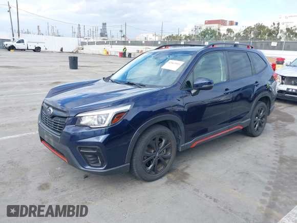 2020 Subaru Forester Special Sports with VIN JF2SKARCXLH424184, listed as a IAAI auction lot 42063911 with 52,786 mi miles and . Bid and sale history available at DreamBid. Image 17.