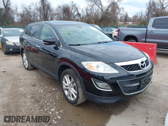 2012 Mazda CX-9 Grand Touring with VIN JM3TB3DV2C0335030, listed as a IAAI auction lot 41909217 with 126,714 mi miles. Bid and sale history available at carsss.com. Image 1.