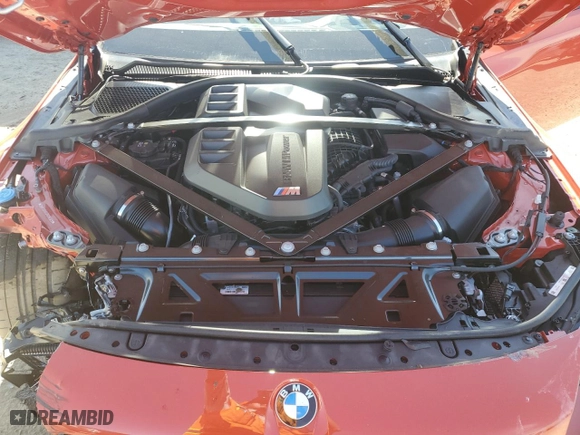 2024 BMW M2 with VIN 3MF13DM00R8D86349, listed as a Copart auction lot 51227764 with 7,114 mi miles and Salvage Title. Bid and sale history available at carsss.com. Image 11.