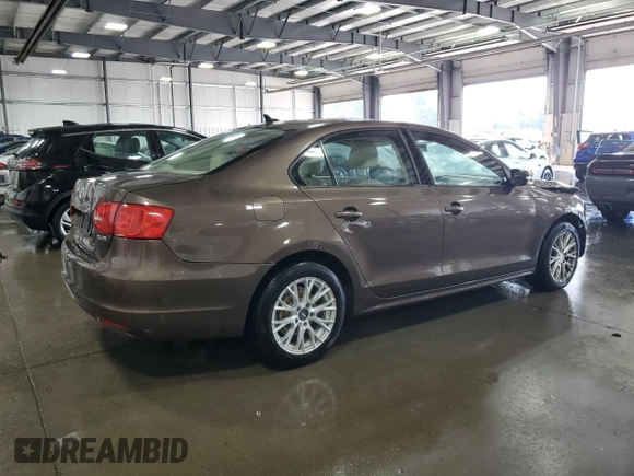 2011 Volkswagen Jetta Sedan SE with VIN 3VWDX7AJ2BM396135, listed as a Copart auction lot 71026884 with 160,009 mi miles and Salvage Title. Bid and sale history available at carsss.com. Image 3.