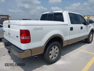 2006 Ford F-150 XLT with VIN 1FTPW14566KB42469, listed as a IAAI auction lot 42074416 with 406,937 mi miles. Bid and sale history available at carsss.com. Image 4.