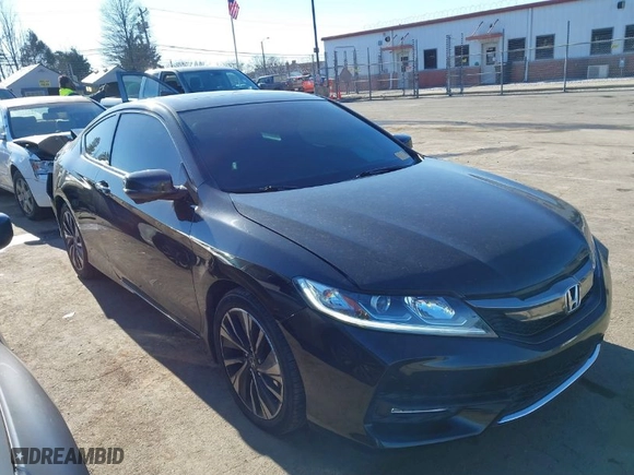 2016 Honda Accord Coupe EX-L with VIN 1HGCT1B86GA002127, listed as a IAAI auction lot 41335813 with NaN miles. Bid and sale history available at carsss.com. Image 13.