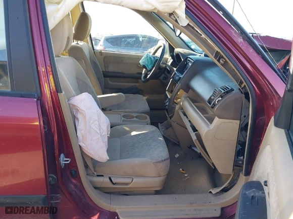2005 Honda CR-V LX with VIN JHLRD78505C062253, listed as a IAAI auction lot 41756129 with 210,955 mi miles. Bid and sale history available at carsss.com. Image 5.