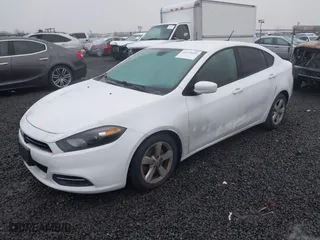 2016 Dodge Dart SXT with VIN 1C3CDFBB1GD717596, listed as a IAAI auction lot 41319650 with 151,531 mi miles. Bid and sale history available at carsss.com. Image 2.