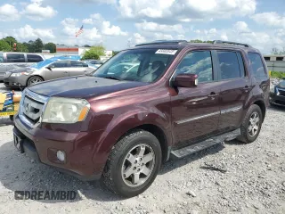 2010 Honda Pilot Touring z VIN 5FNYF3H90AB002579, wystawiony jako Copart lot #49802645 z przebiegiem Nie podano mil oraz Szkoda całkowita • Salvage title. Historia ofert i sprzedaży dostępna na DreamBid. Obrazek 1.