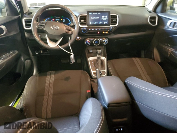 2024 Hyundai Venue SEL with VIN KMHRC8A33RU297000, listed as a Copart auction lot 44927355 with 13,574 mi miles and Salvage Title. Bid and sale history available at DreamBid. Image 8.