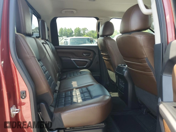2016 Nissan Titan Platinum Reserve with VIN 1N6BA1F48GN507244, listed as a Copart auction lot 63213795 with 115,124 mi miles and Salvage title. Bid and sale history available at DreamBid. Image 10.